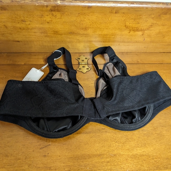 Elomi Black Bra 44DD NWT - Picture 6 of 11